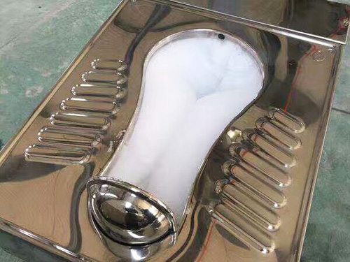 发泡蹲便器